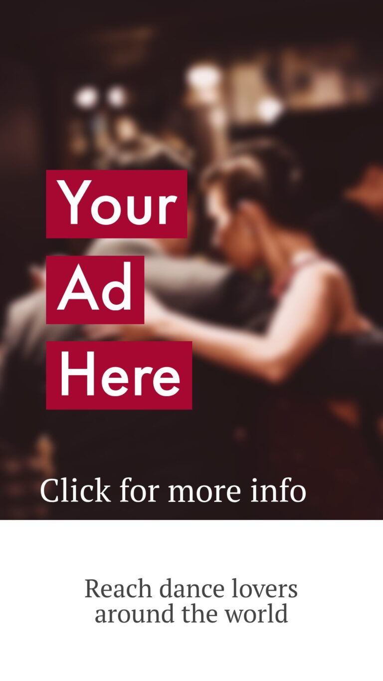 Tango Advertisments, dance ads
